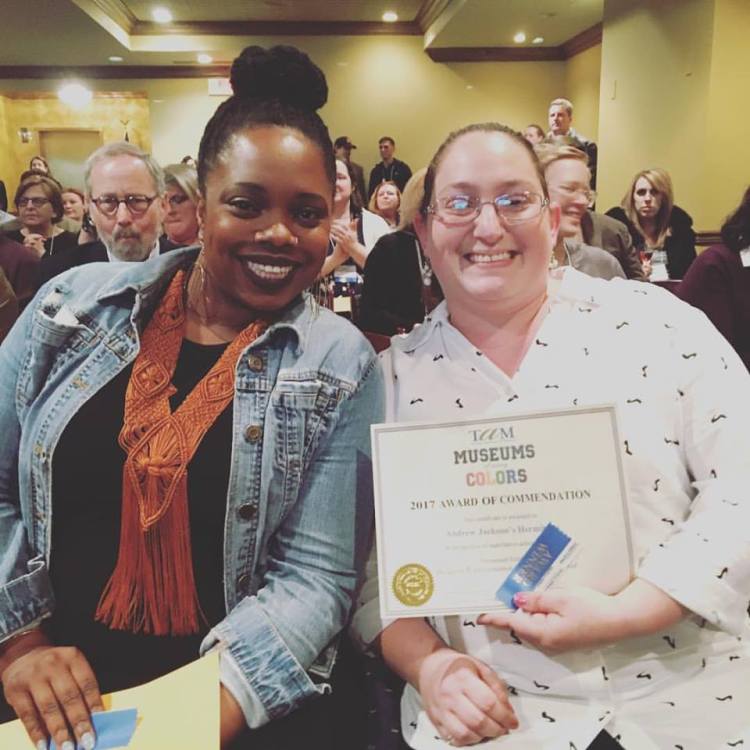 Tennessee Association of Museums Award for faux food